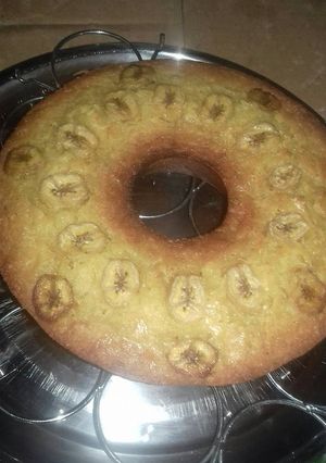 Foto resep Bolu boros pisang, 2 telur, no mixer