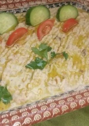 صورة لوصفة متبل بالباذنجان المقلي