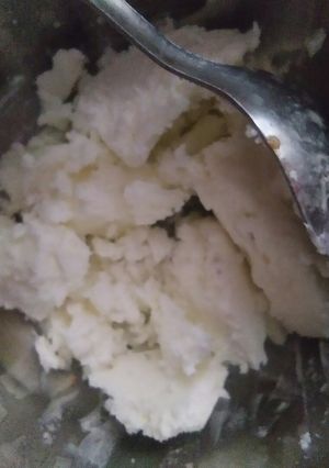A picture of Homemade butter /makhan.