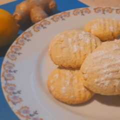 Una foto de Galletitas de limón y jengibre