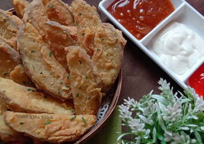 Resep Potato Wedges yang Enak Banget