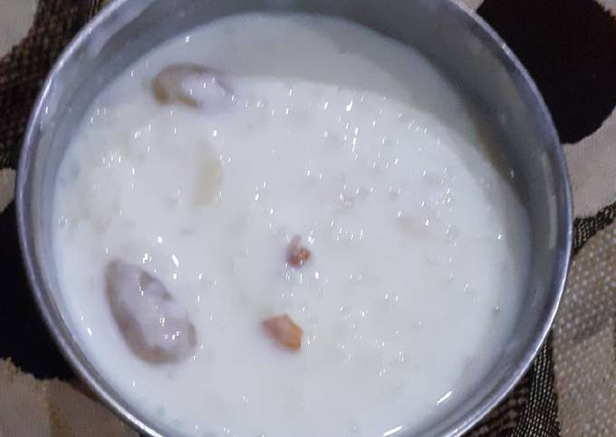 Sweet Kheer Recipe by Kavita - Cookpad