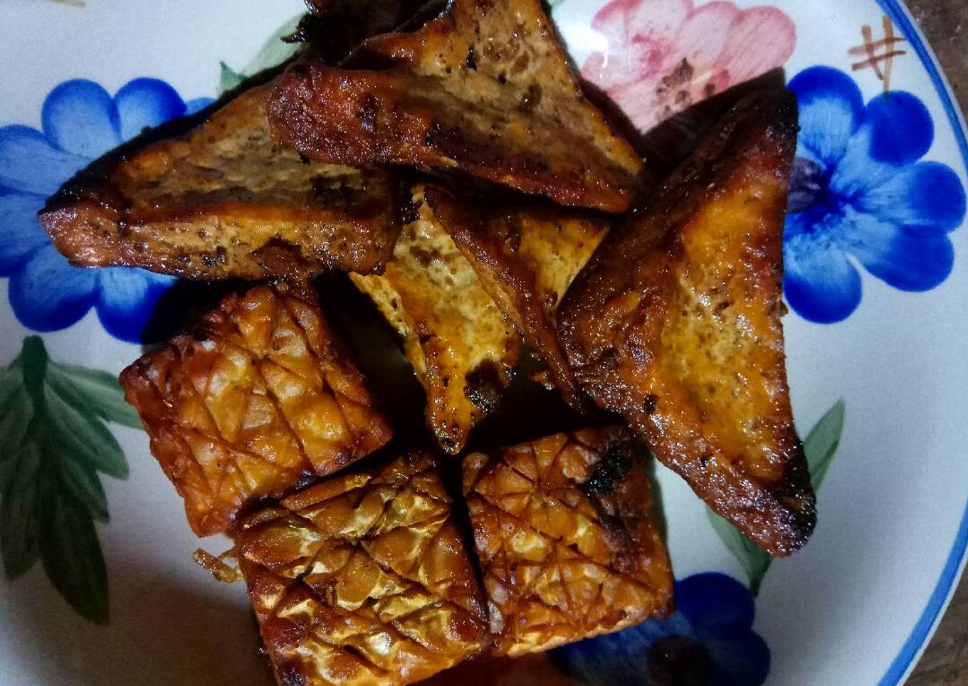Tahu Tempe Bacem
