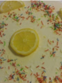 Una foto de Tarta de queso con lima y limón