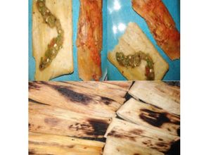 Una foto de Tamales: Rojo, Rajas y Queso