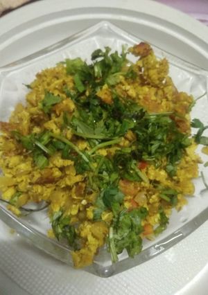 अंडा भुर्जी(anda bhurji recipe in hindi) रेसिपी मुख्य फोटो