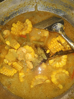 Foto resep Kuah kuning santan udang