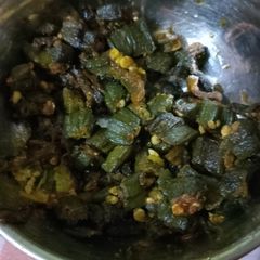 A picture of Bhindi masala.