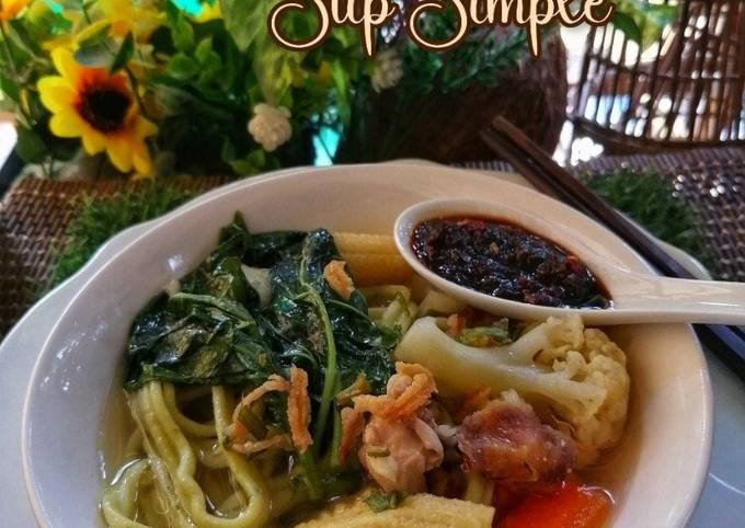 Resipi Mee Bayam Sup Simple Oleh Julia ALeen Aireish - Cookpad