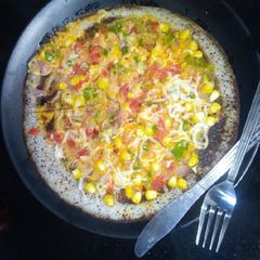 A picture of Veg cheese Mayo Dosa.