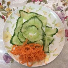A picture of Spiral salad.