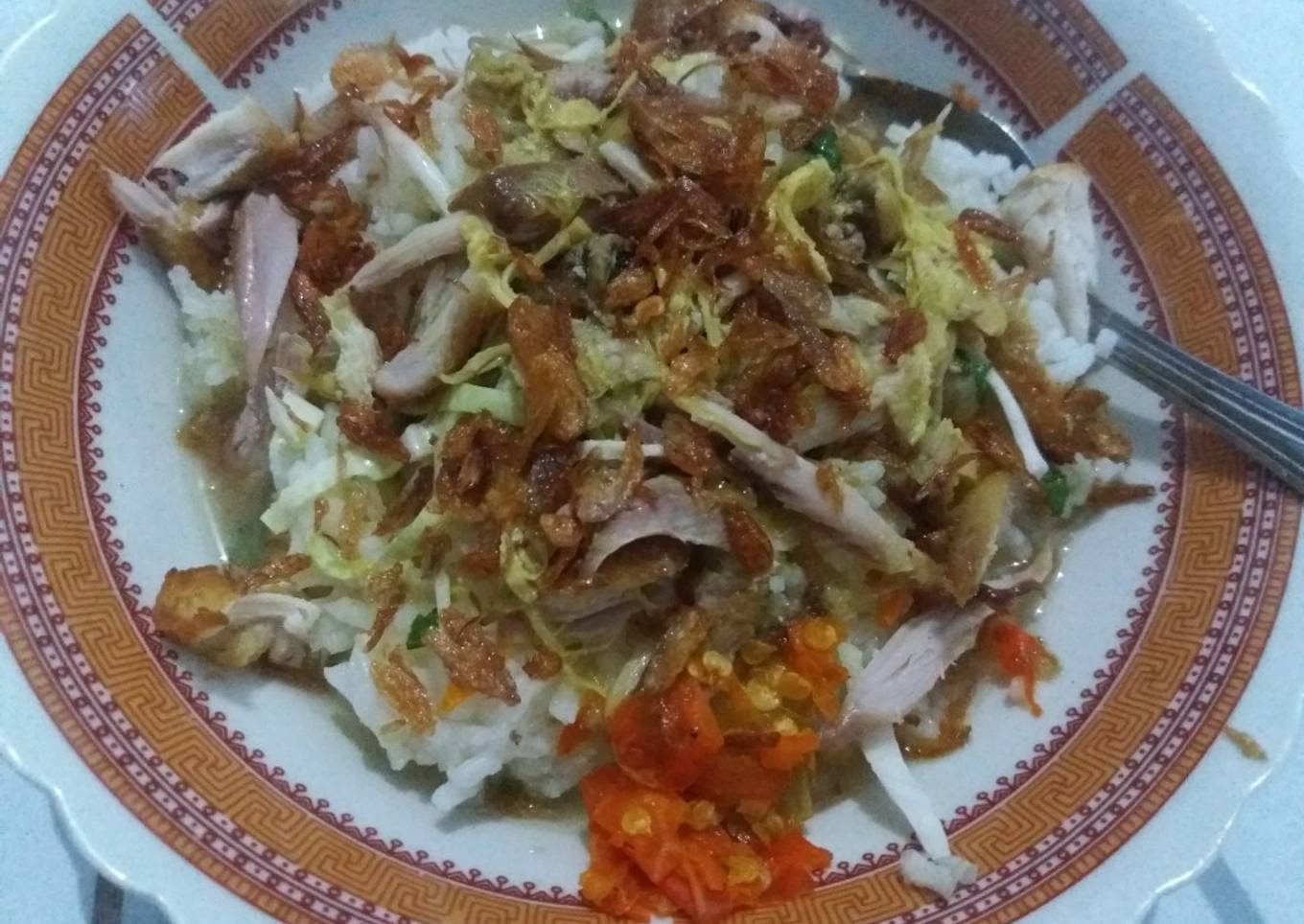 Soto ayam sederhana