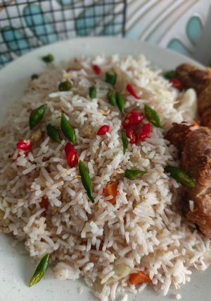 Gambar Nasi Goreng Ayam Rangup