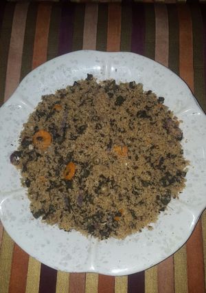 A picture of Cous cous grits.