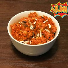 A picture of Gajar Ka Halwa.