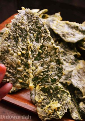 Foto resep KERIPIK BAYAM Kesat Super Kriuk