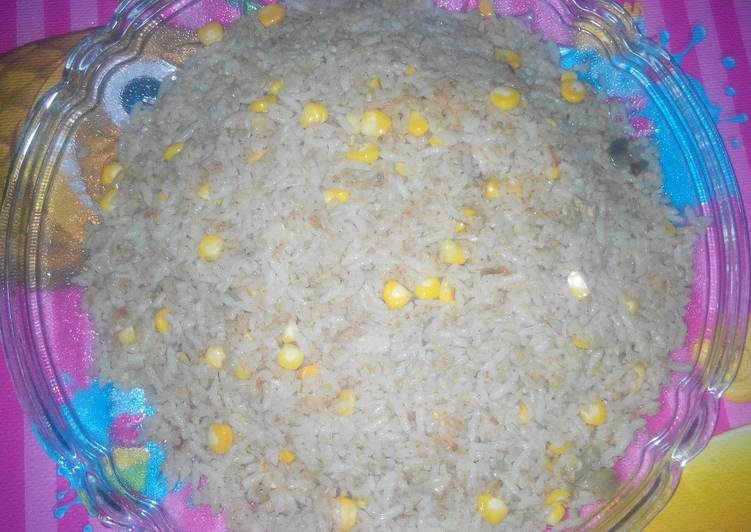 Cara Gampang Membuat Nasi Goreng Terasi Dg Jagung Manis, Bikin Ngiler
