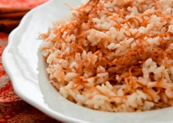 Recipe of Homemade Rice with Vermicelli