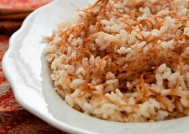 Recipe of Yummy Rice with Vermicelli