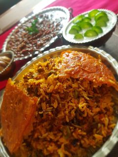 عکسی از دستور لوبیا پلو