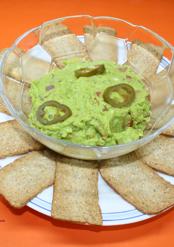 Una foto de Guacamole a mi manera