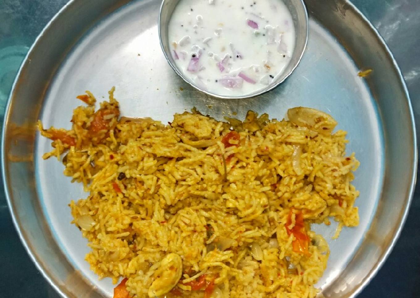 Spicy Tomato Biryani