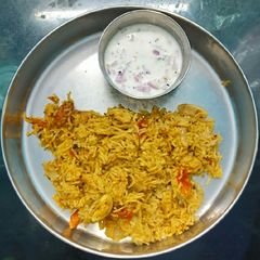 A picture of Spicy Tomato Biryani.