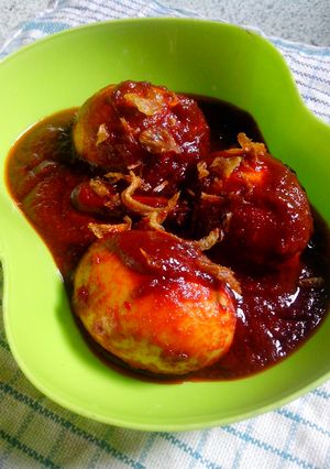 Foto resep Hintalu (Telur) Masak Habang