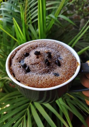 A picture of Coffee Mug Cake Recipe | Microwave Mug Cake.