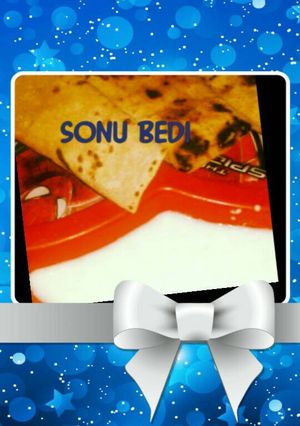 A picture of Paneer wrap.