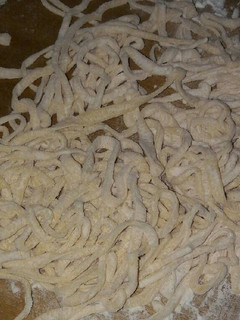 Una foto de Fideos caseros