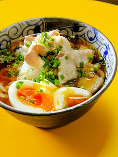 A picture of Delicious! Pork Shabu Cold Udon with Ajipon.