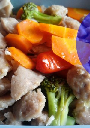 Foto resep Capcay Bakso Simple