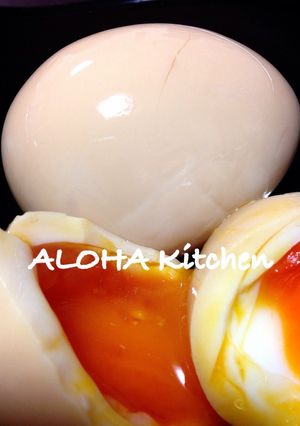 A picture of Easy Marinated Soft-Boiled Eggs with Mentsuyu (Ajitsuke Tamago).