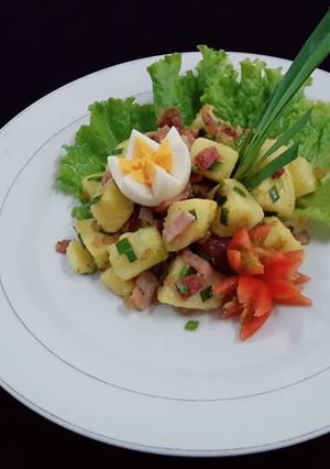 Hình của món Salat khoai tây.