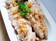 Gambar ayam rebus hainan