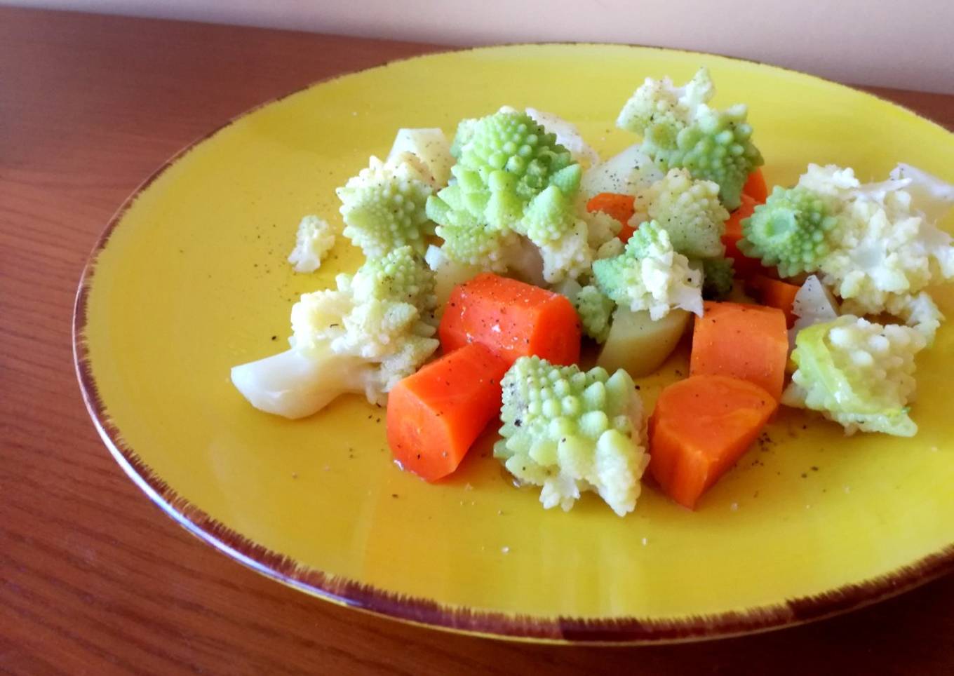 Romanescu al vapor (real food)