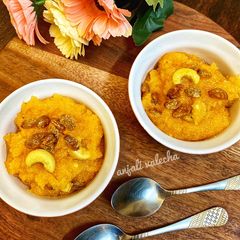 A picture of Kesari bath.