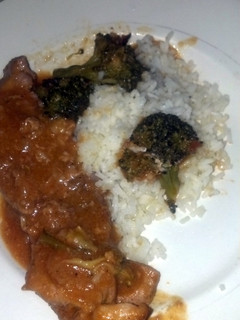 A picture of sweet and tangy country style pork ribs.