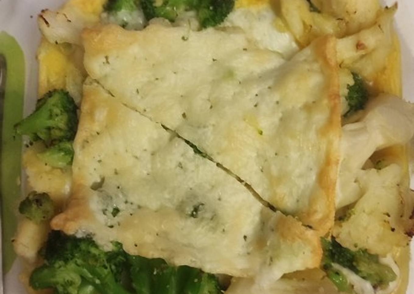 Revuelto de Brócoli y Coliflor en Airfryer