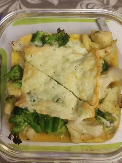 Una foto de Revuelto de Brócoli y Coliflor en Airfryer
