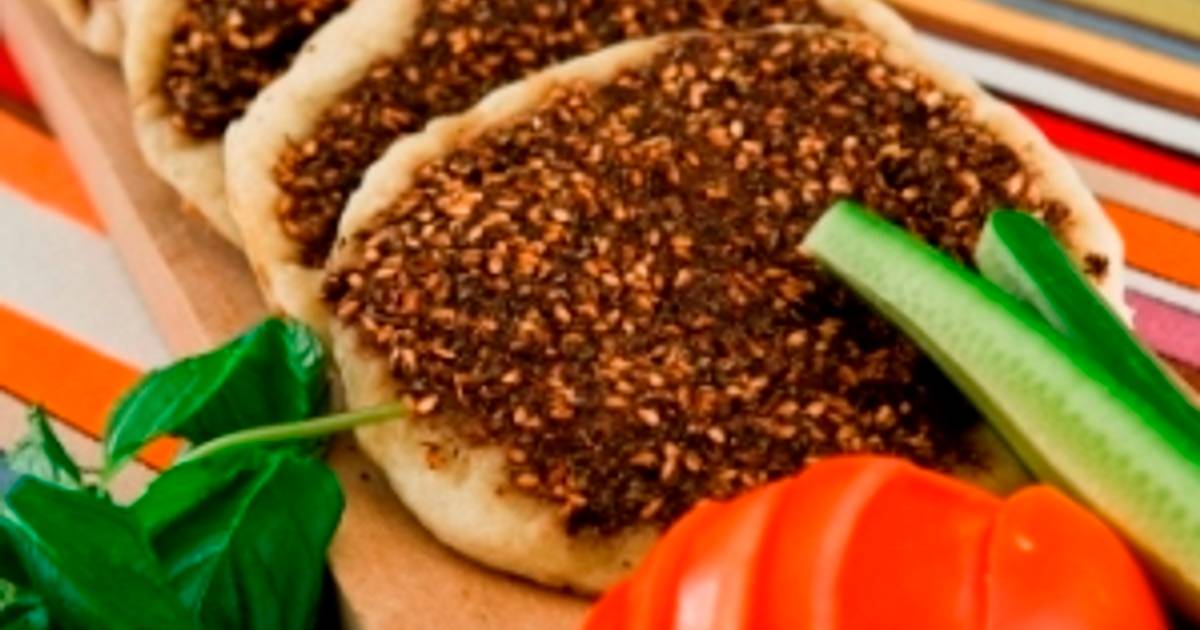 Easy Manakish Zaatar – Cookin' with Mima