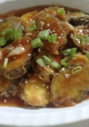 Foto resep Terong goreng tepung saus teriyaki