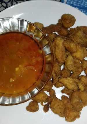 Foto resep Ayam Crispy Saus Pedas