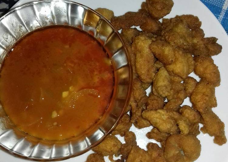 Ayam Crispy Saus Pedas