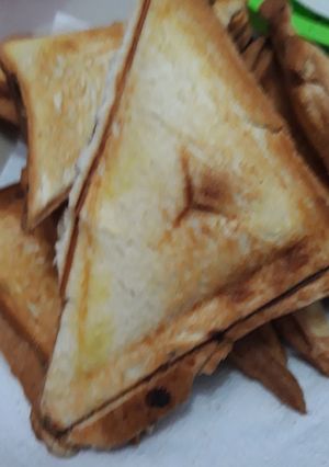 Foto resep Roti bakar pisang coklat keju