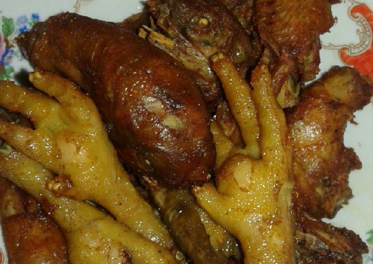 Langkah Mudah untuk Membuat Ayam goreng simpel yang Enak Banget