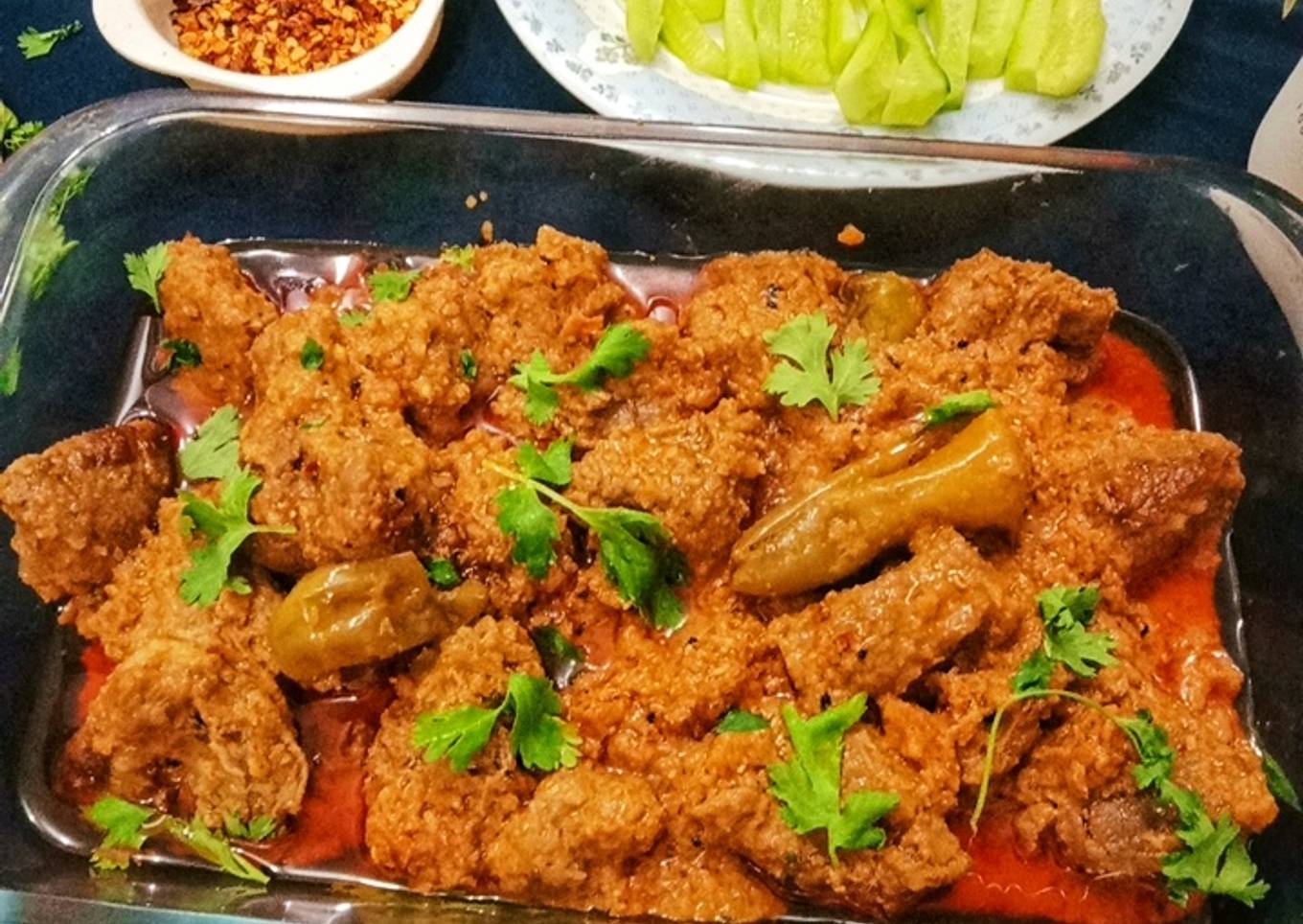 Mutton achar gosht