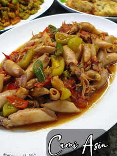 Foto resep Cumi Asin Cabe Ijo