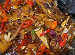 Gambar Ikan masin sambal cili